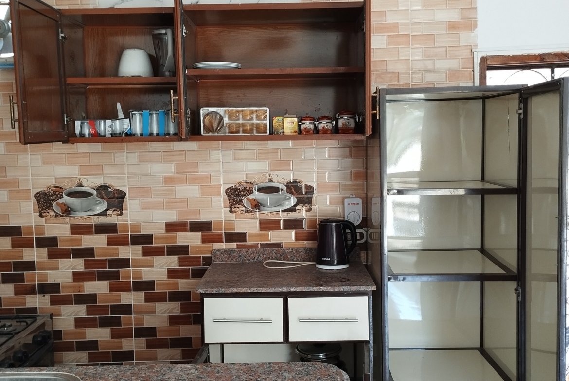 شالية أرضى بحديقة مكيف الهواء للإيجار بالساحل الشمالى فى العيد